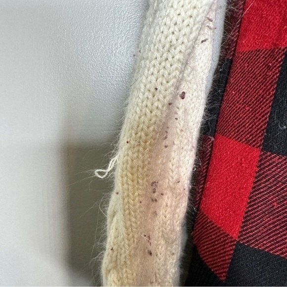 Adam Levine Plaid and knit varsity jacket - Picture 4 of 9